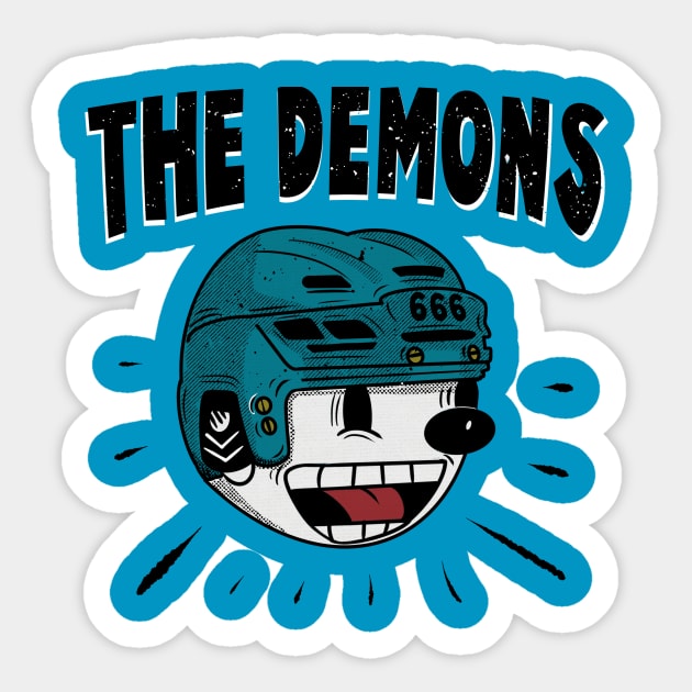 The Demons!! Sticker by Howie The Demon